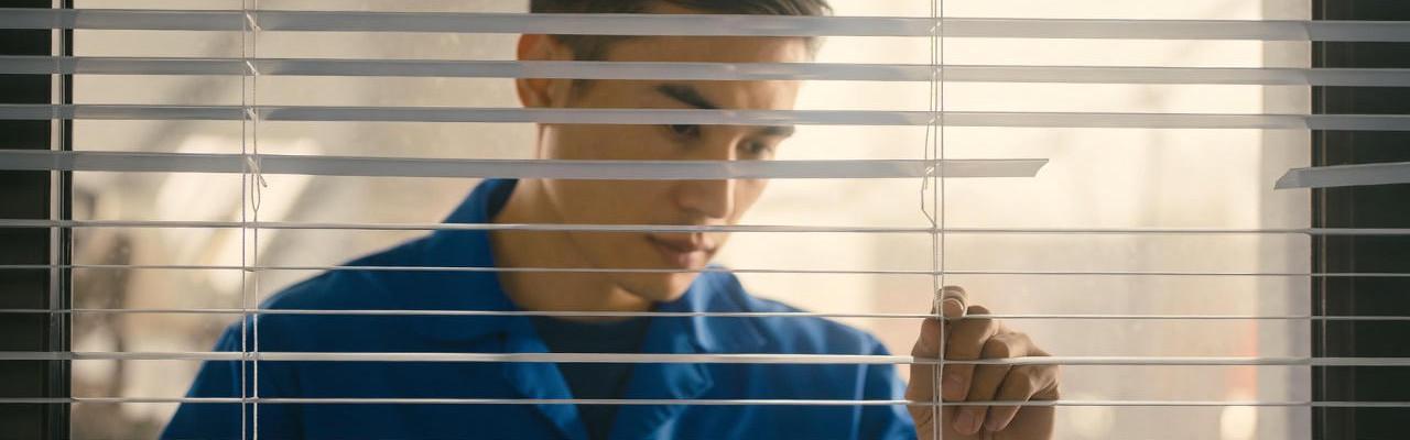 Reparación y sustitución de manivelas en una persiana en Móstoles